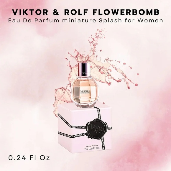 Viktor & Rolf Other - Viktor & Rolf Flowerbomb Mini Scented Bottle Spray 7ml